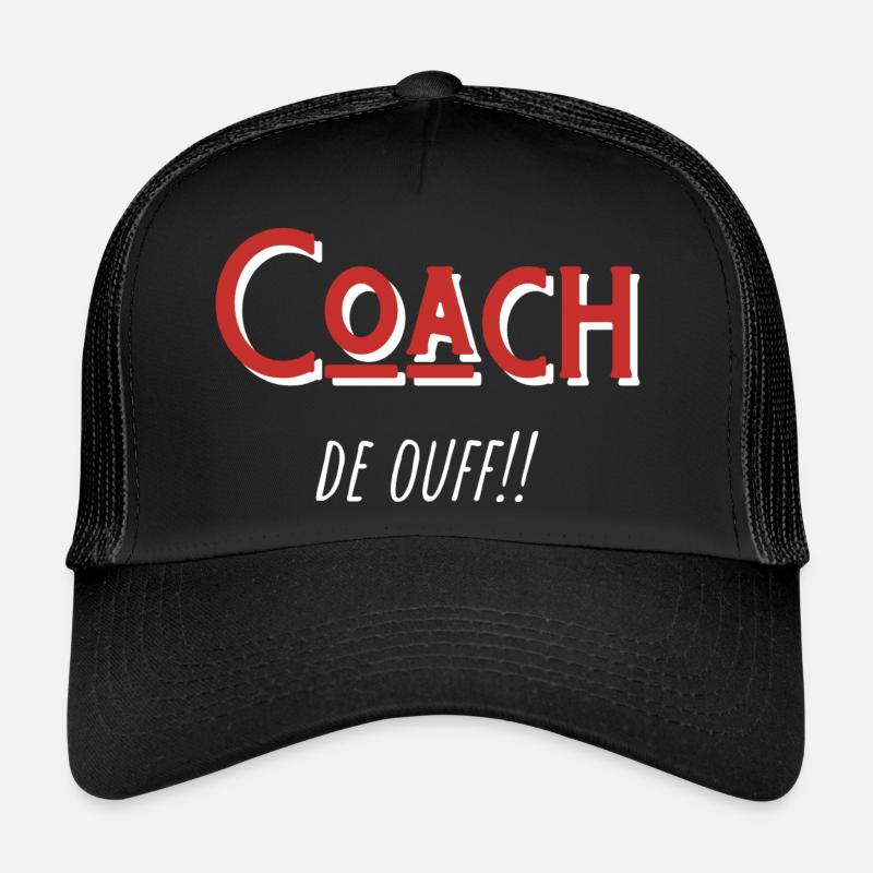 coach de ouf idée cadeau Casquette trucker 