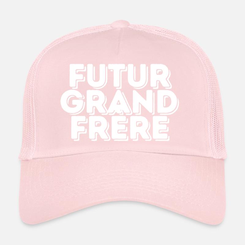 Futur grand frère (Texte 3D) Casquette trucker 
