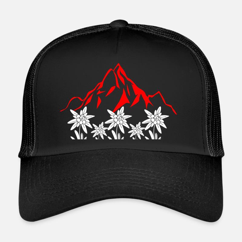 Montagnes suisses Casquette trucker 