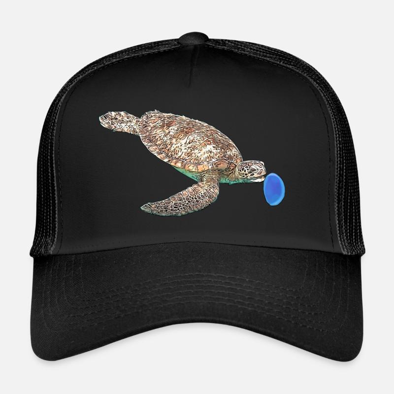Grüne Meeresschildkröte Trucker Cap