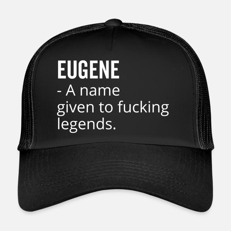 Eugene ein Name, der den verdammten Legenden gegeben wurde Trucker Cap
