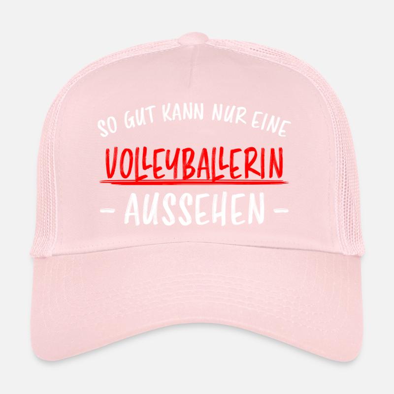 Volleyballerin Spruch Fun Beachvolleyball Geschenk Trucker Cap