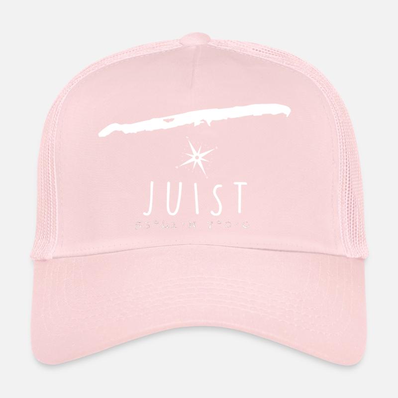 Juist Herzschlag Nordsee Geschenk Trucker Cap