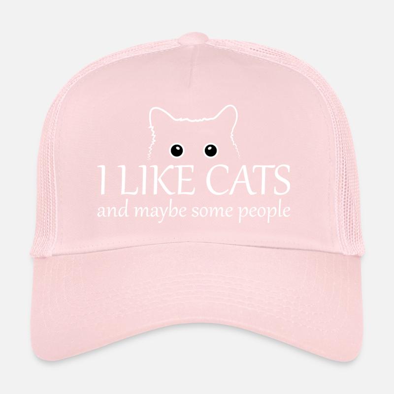 I like cats Trucker Cap