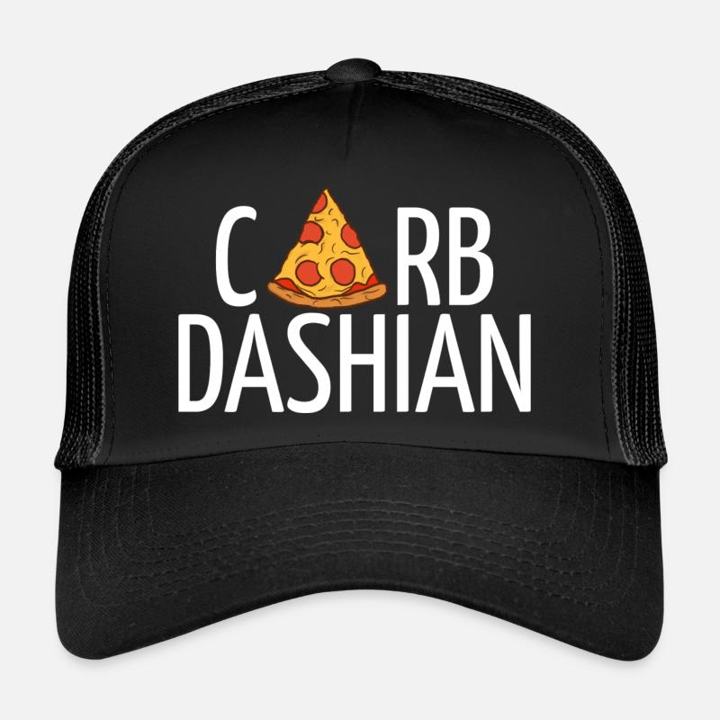 Carbdashian (weißer Text) Trucker Cap