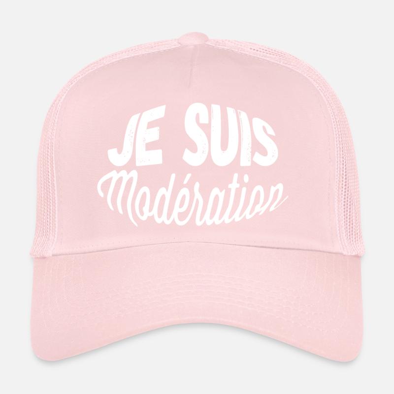 Je suis modération Casquette trucker 