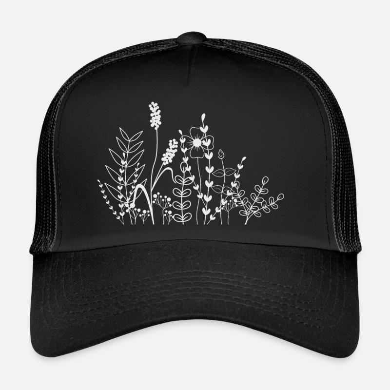 Pré fleuri Casquette trucker 