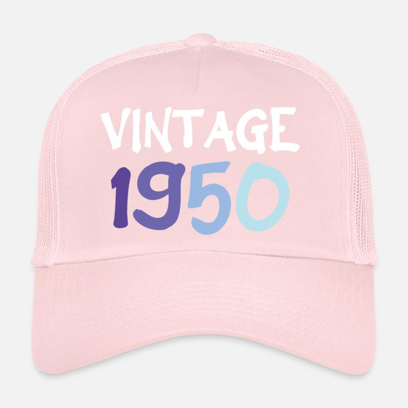 Vintage 1950 Casquette trucker 