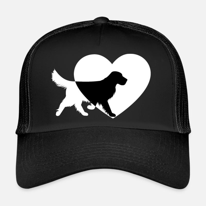 Hund Dog - Trucker Cap - Schwarz/Schwarz