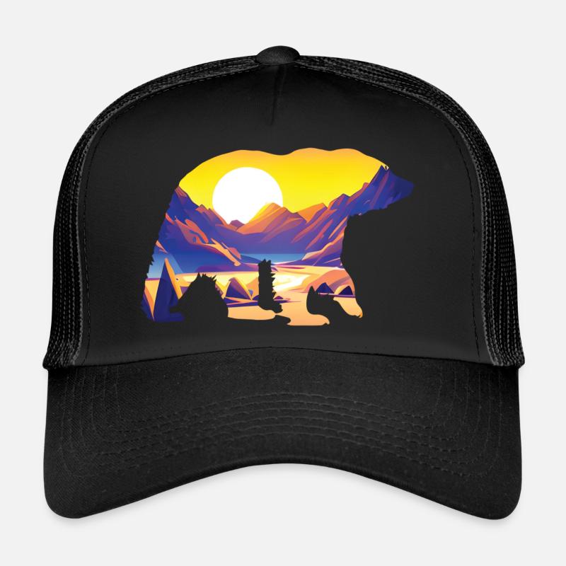 Wanderung Berge Bergwandern Bergwanderer Wandern Trucker Cap