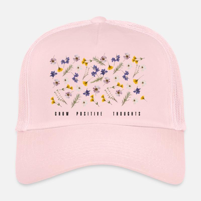 Grow positive thoughts Trucker Cap