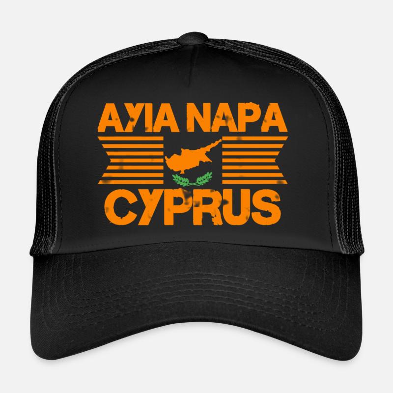Cyprus - Cyprus Flag Trucker Cap