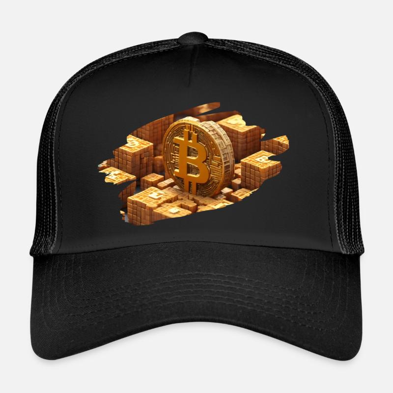 Bitcoin Treasure Trucker Cap