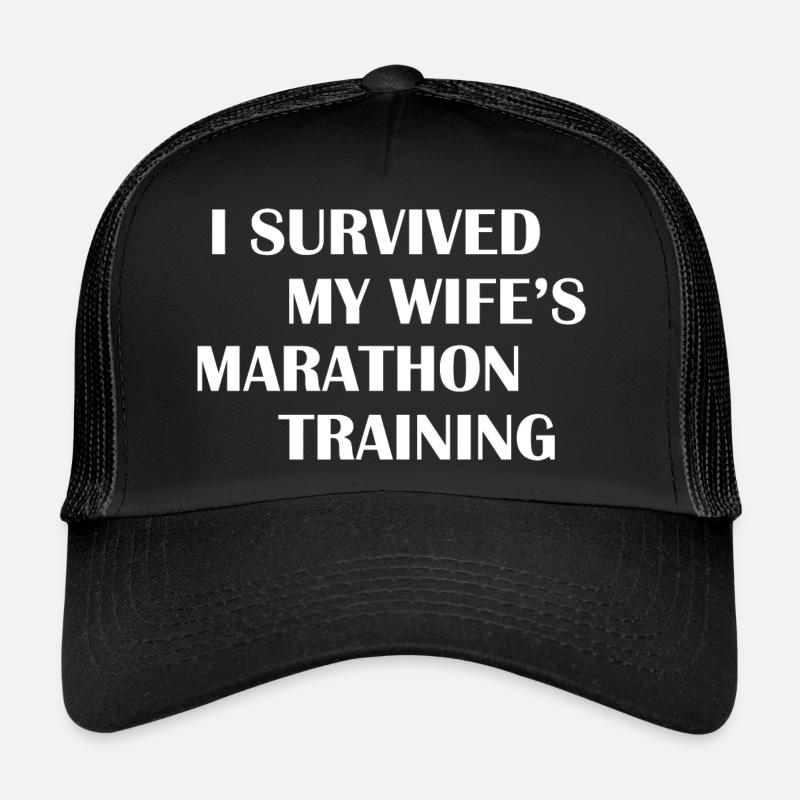 Marathon Running Jogging Trucker Cap