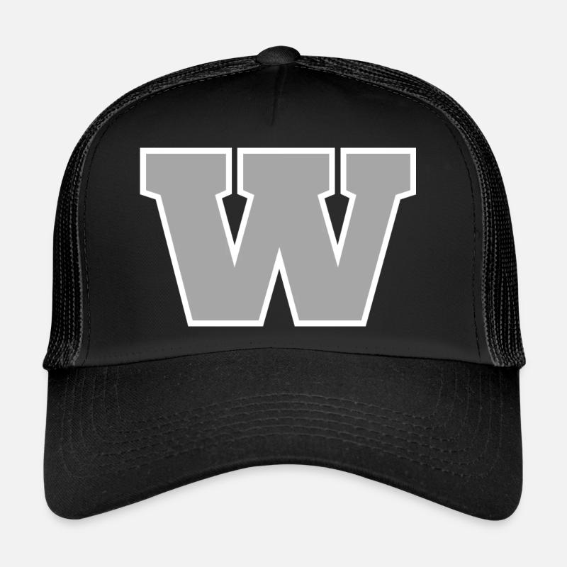 Lettre w sport Casquette trucker 