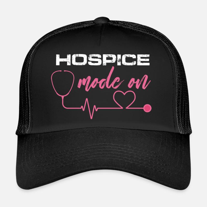 Mode Hospice Sur Soins Terminaux Soins Infirmiers RN Casquette trucker 