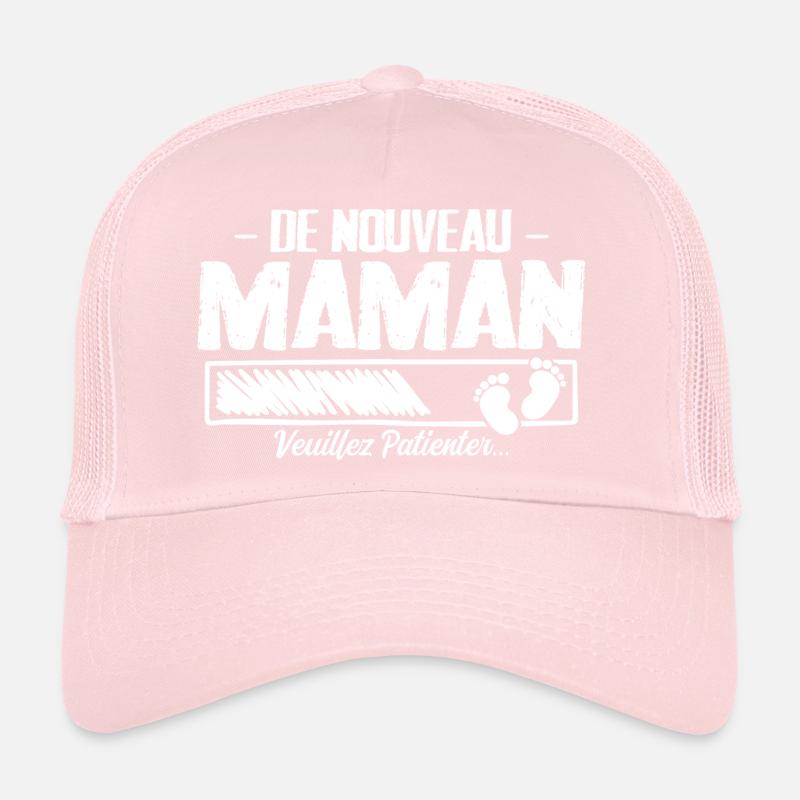 Frau Mutter Geschenk Neugeburt Zukunft Trucker Cap