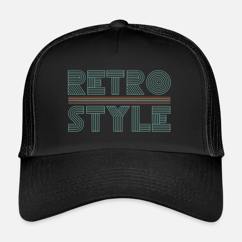Style rétro - Néon Casquette trucker 