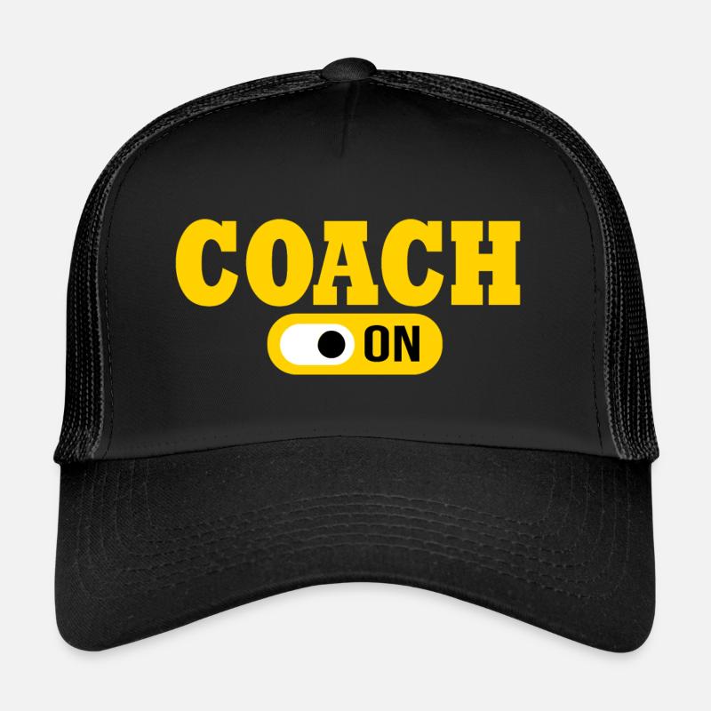 coach on Gift Humor Coach coaching coach Trucker Cap