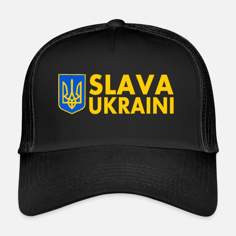 Slava ukraini Trucker Cap