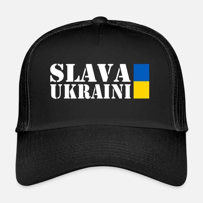 Slava ukraini Trucker Cap