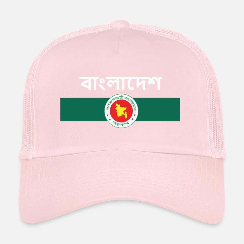 বাংলাদেশ - Fahne und Wappen Trucker Cap