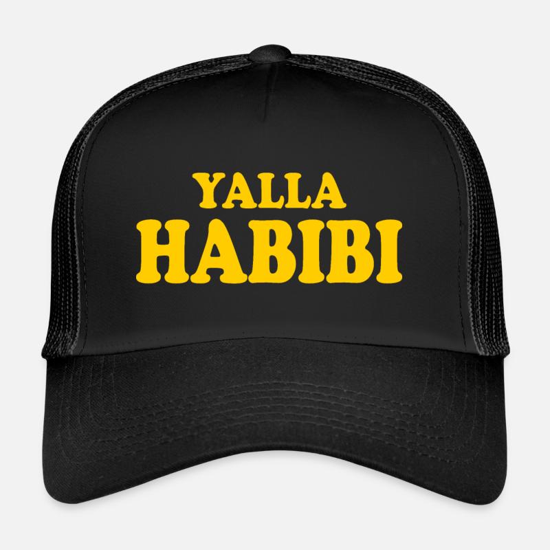 Yalla habibi Casquette trucker 