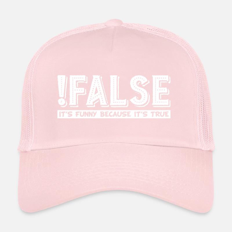 Faux grapic drôle Casquette trucker 
