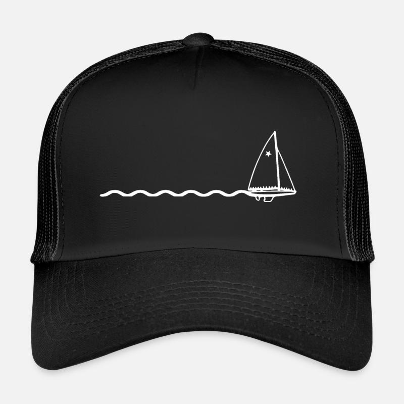 Voile - Navire - Mer - Bateau Casquette trucker 