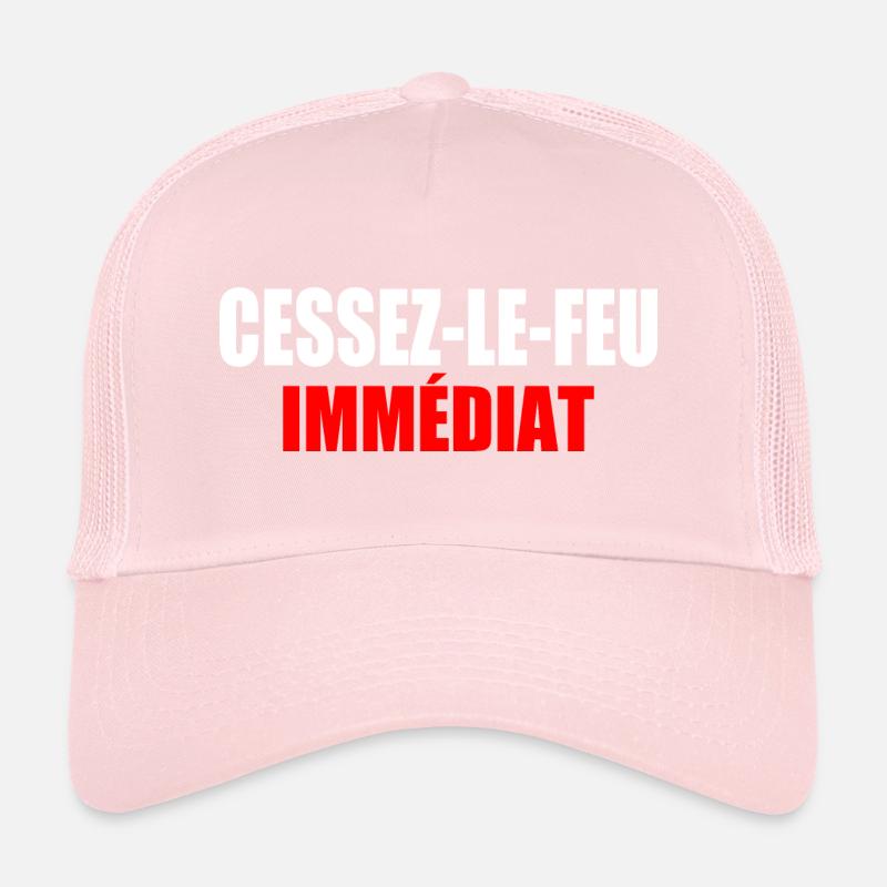 CESSEZ-LE-FEU Casquette trucker 