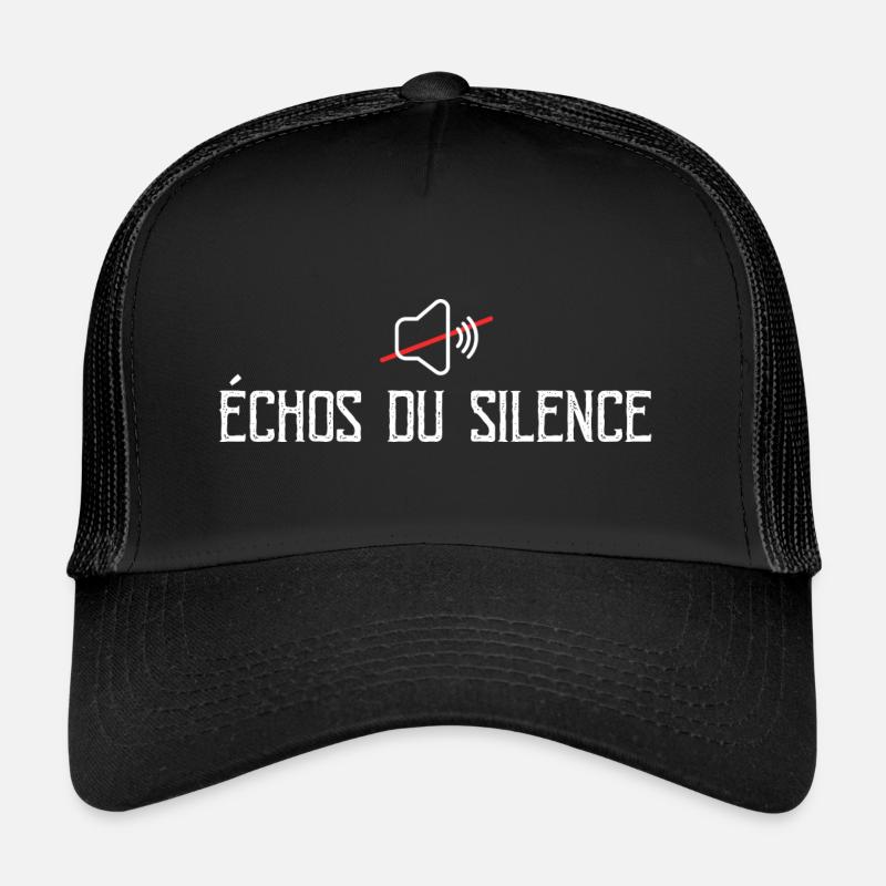 Échos Du Silence Casquette trucker 