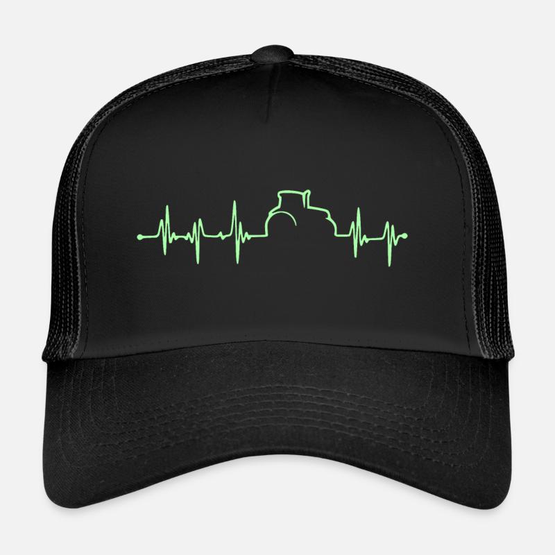 Heartbeat - Bauer - Edition green Trucker Cap