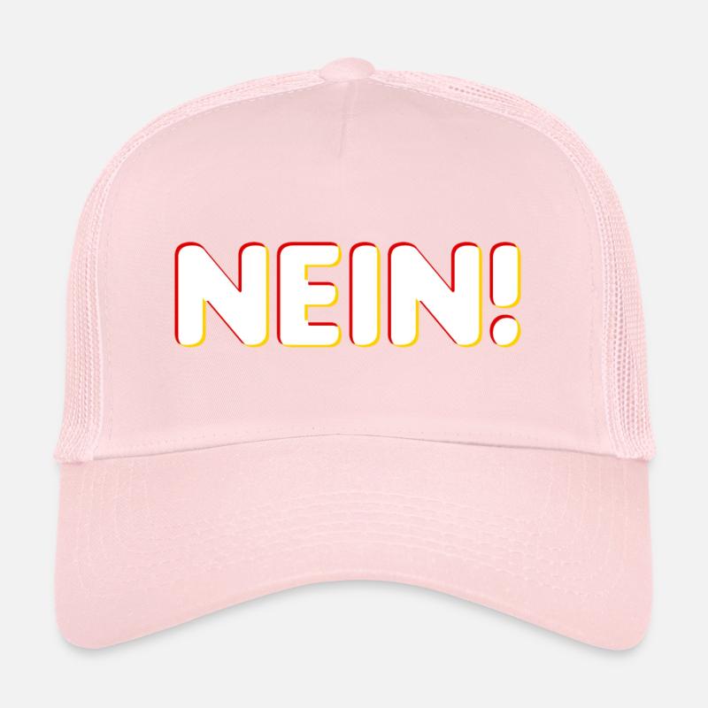 Nein Graphic Trucker Cap