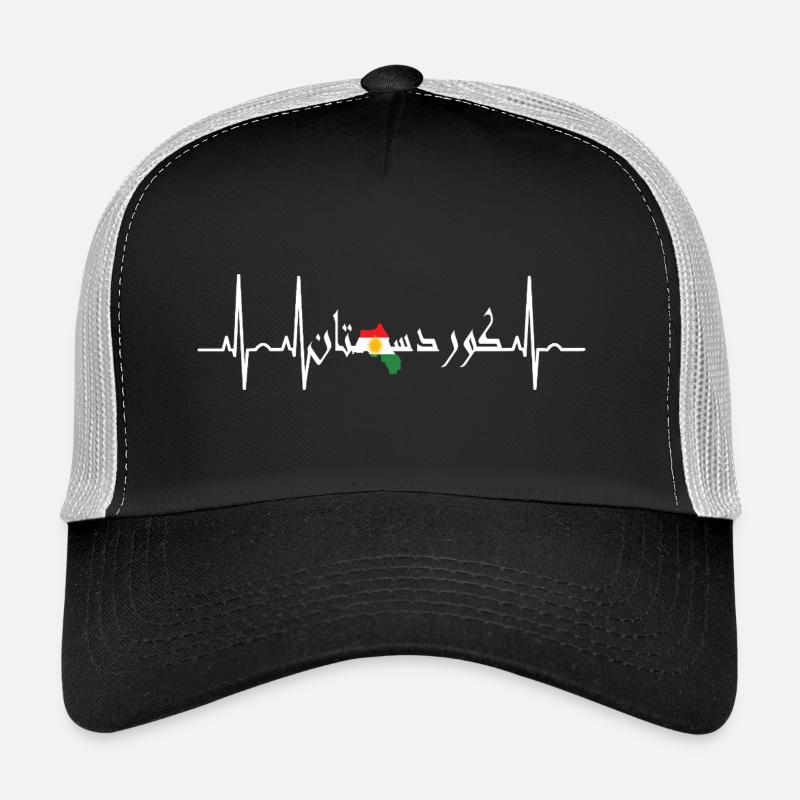 Kurdistan Flag Bakur Bashur Rojava Rojhlt Newroz Trucker Cap