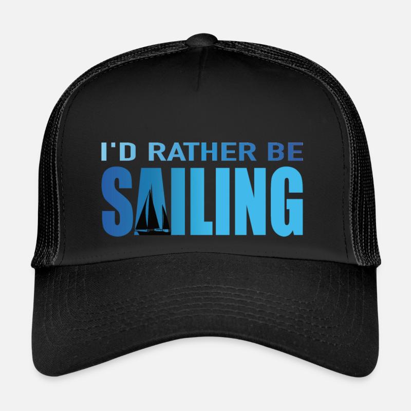 Je préfère naviguer Casquette trucker 