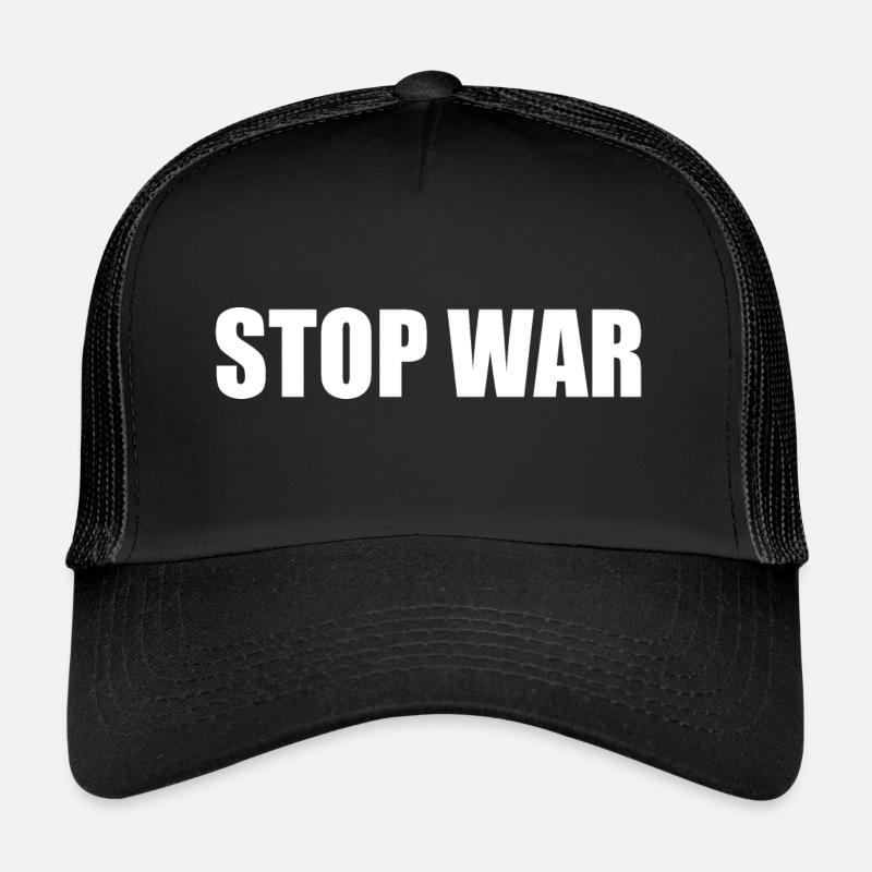 Stop war Casquette trucker 
