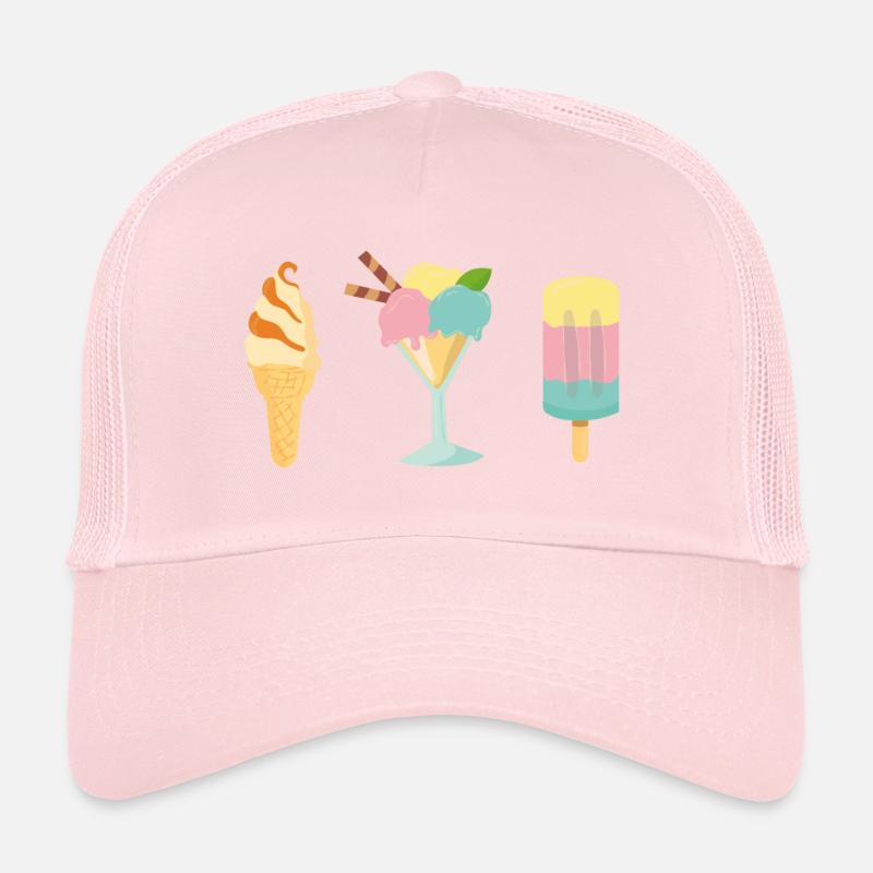 conception d'été de glace Casquette trucker 