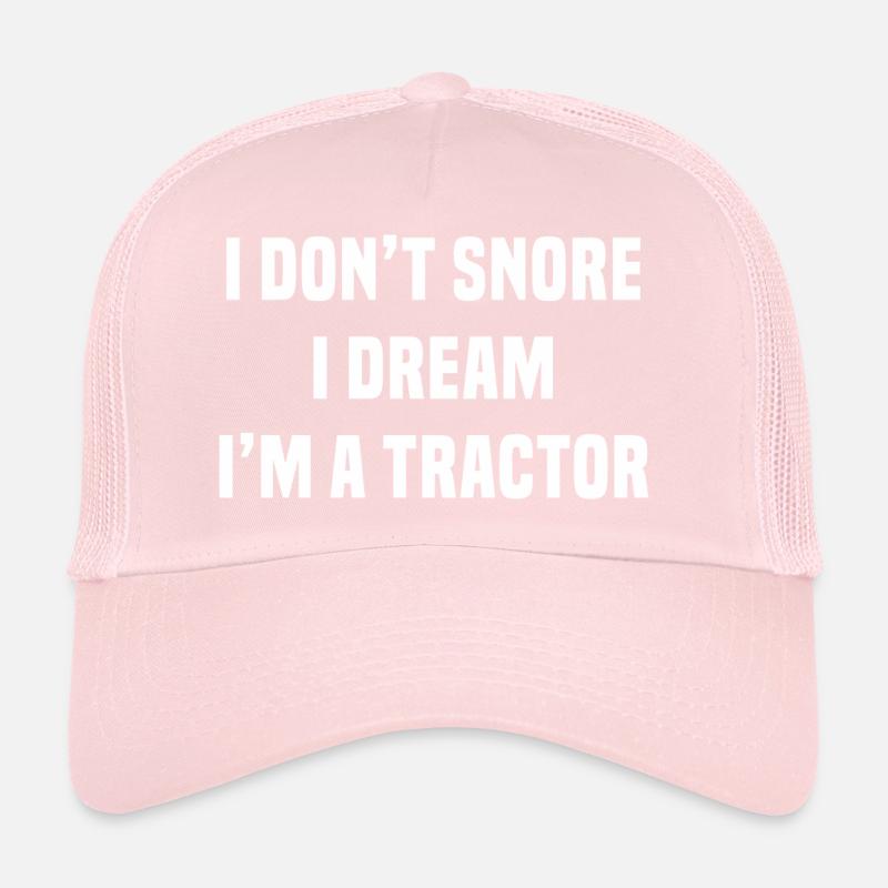 Ich schnarche nicht, ich bin ein Traktor Trucker Cap