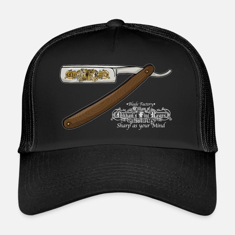 Occam's Razor - Trucker Cap - black/black