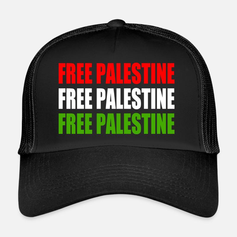 Free palestine Casquette trucker 