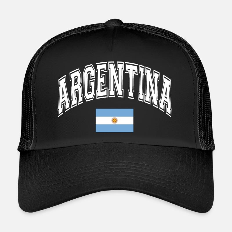 Drapeau de l’Argentine Casquette trucker 