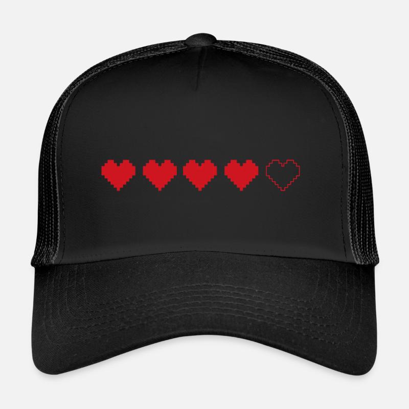 Coeurs de pari de jeu de joueur Casquette trucker 