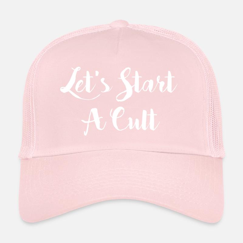 Commençons un graphique culte Casquette trucker 