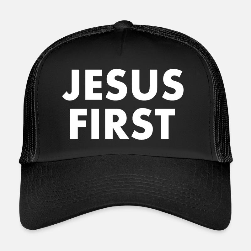Jesus first Trucker Cap