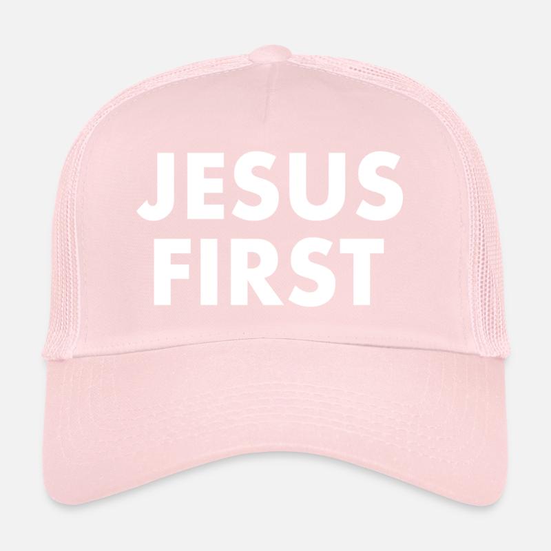Jesus first Casquette trucker 