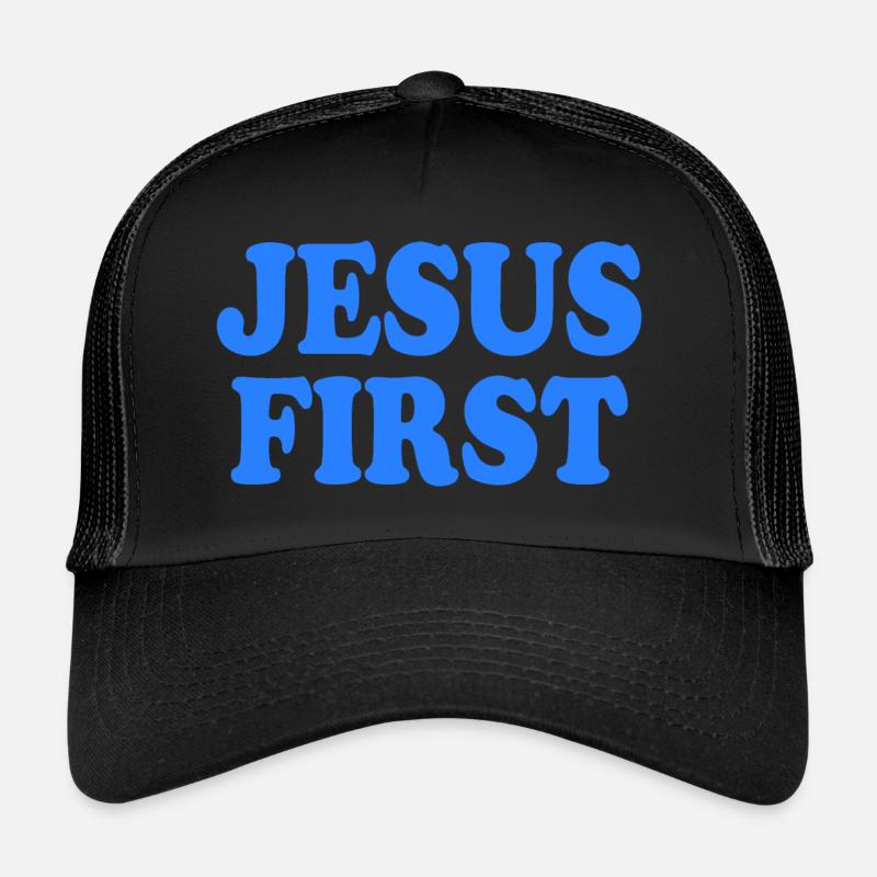 Jesus first Casquette trucker 