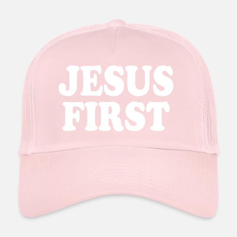 Jesus first Casquette trucker 