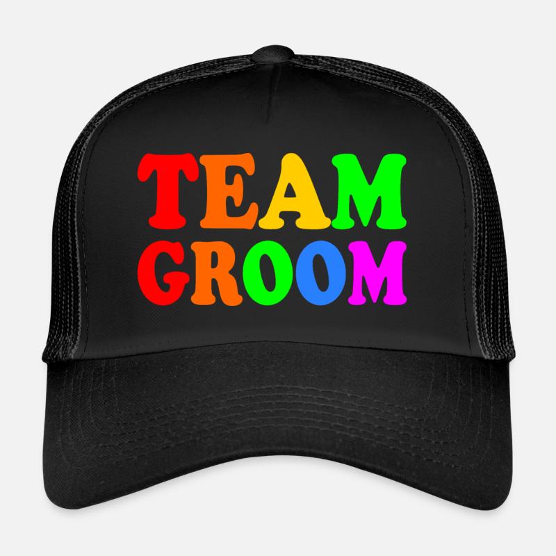 Team groom Casquette trucker 