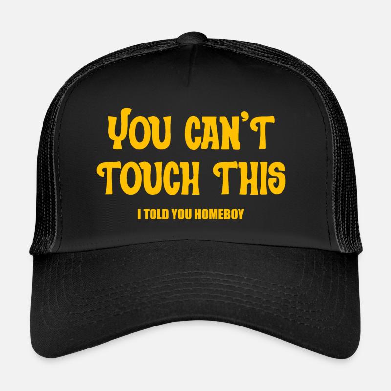 Funny Quote - Trucker Cap - black/black