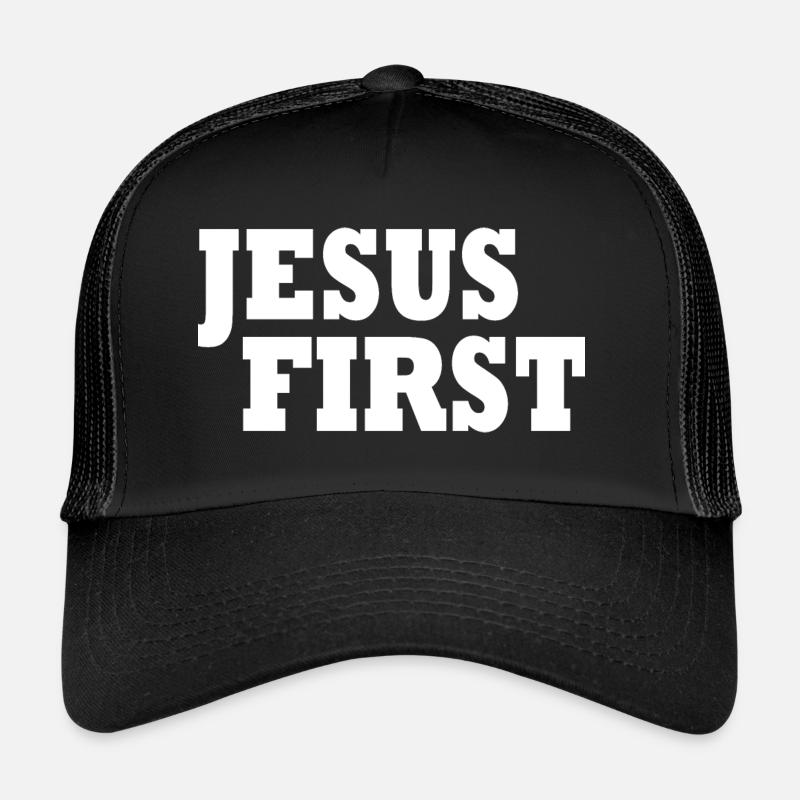 Jesus first Trucker Cap